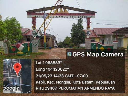 foto gerbang perumahan ARMENDO RAYA