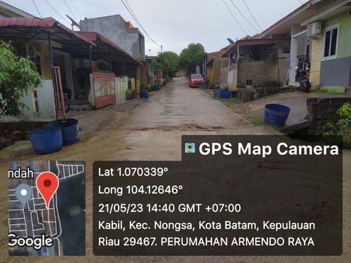 foto posisi tengah perumahan ARMENDO RAYA