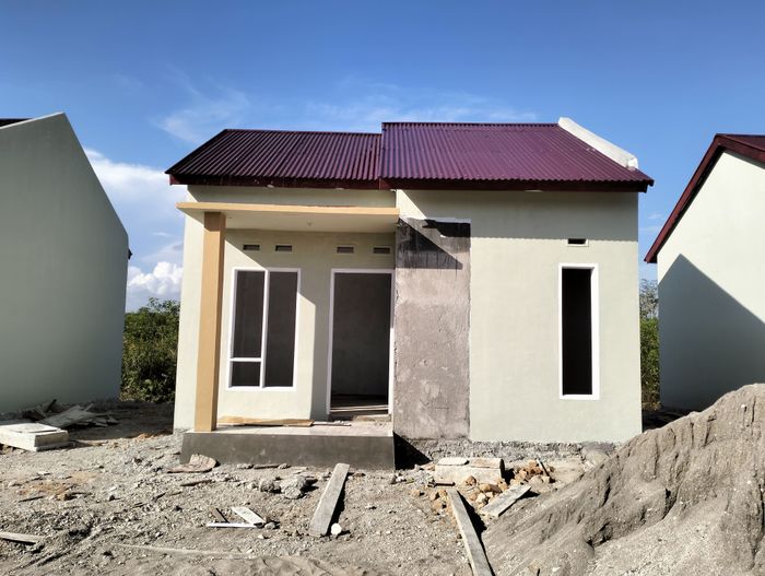 foto tampak rumah tipe 36 perumahan BESTARI RESIDENCE