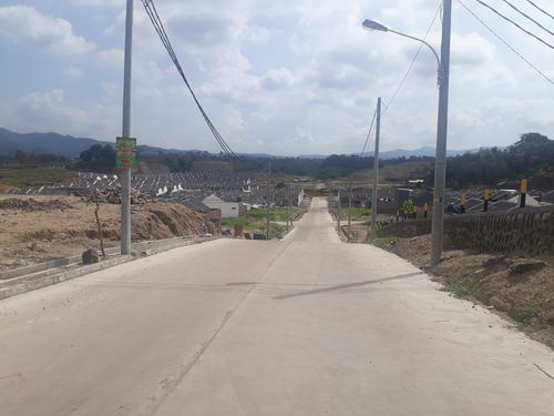 foto posisi tengah perumahan Bukit Cilegon Asri Extention