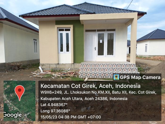 foto tampak rumah tipe 36 perumahan CEMARA IDAMAN INDAH 1