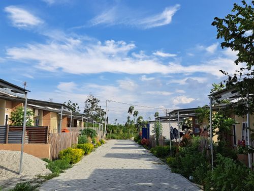 foto posisi tengah perumahan PERUMAHAN AISYAH RESIDENCE 2 TAHAP 3