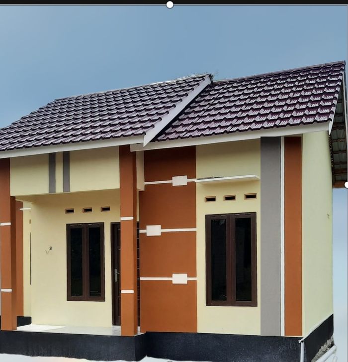 foto tampak rumah tipe 36 perumahan GRAHA CIPTA RESIDENCE TAHAP III