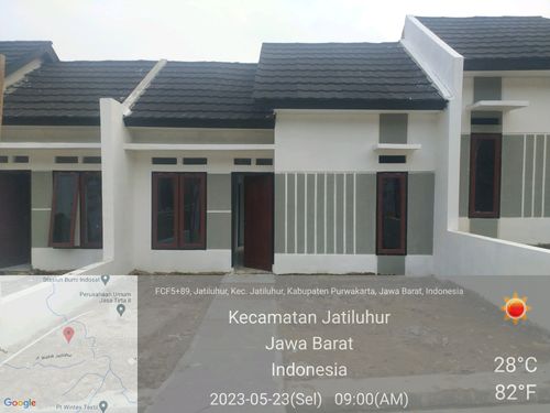 foto contoh rumah perumahan Bukit Jatiluhur Asri