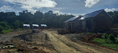 foto gerbang perumahan Grand Samudra Majener