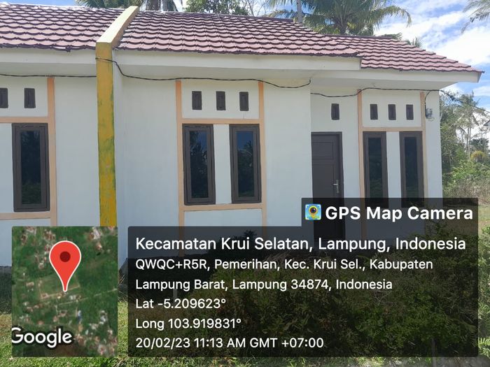 foto tampak rumah tipe SUBSIDI 36/99 perumahan Grand parawal
