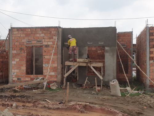 foto contoh rumah perumahan Griya Karya Sejahtera 2
