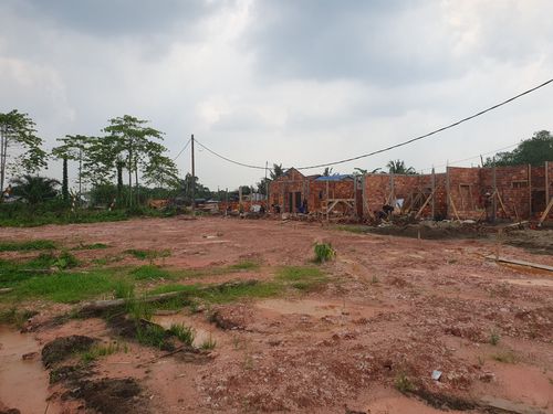 foto posisi tengah perumahan Griya Karya Sejahtera 2