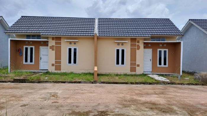 foto tampak rumah tipe 36 perumahan GRIYA TAMAN KAKTUS 2