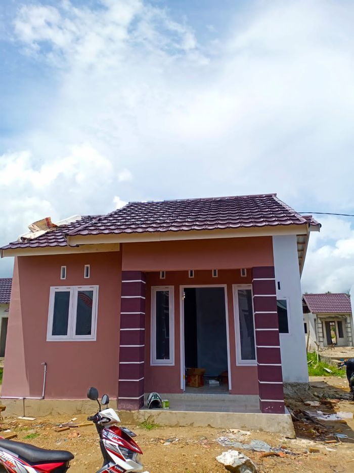 foto tampak rumah tipe 36 perumahan SAFA MARWAH 7