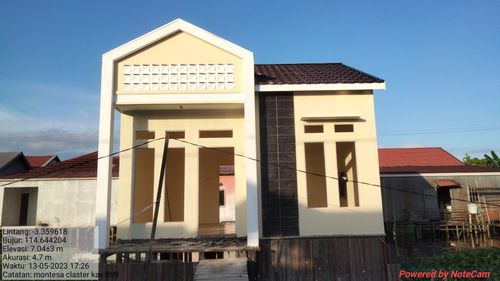 foto contoh rumah perumahan Montesa Permai Cluster