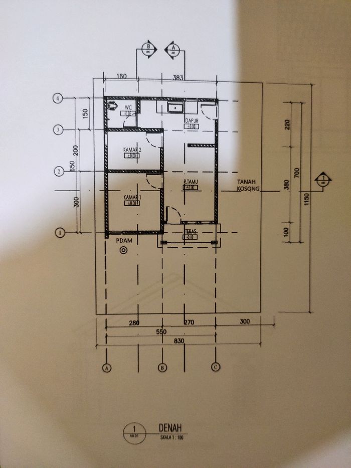 foto denah rumah tipe 36 perumahan BERKAH CITRA LESTARI 8