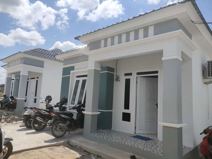 foto tampak rumah tipe 36 perumahan SENGKUANG GOLDEN CITY