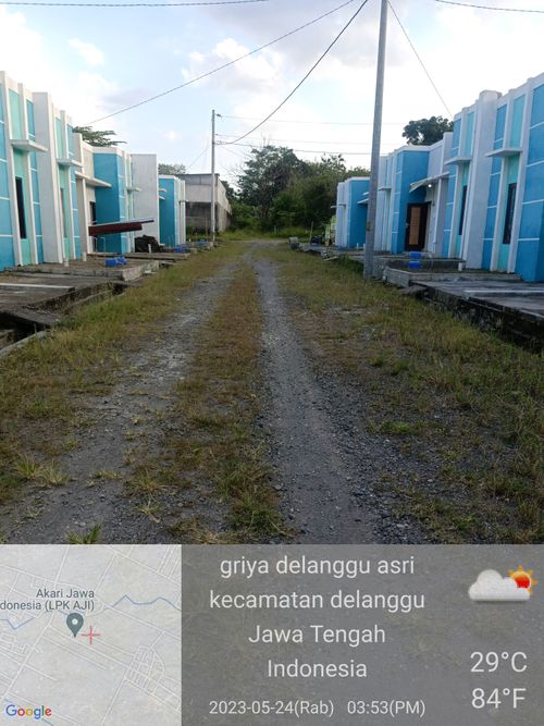 foto gerbang perumahan GRIYA DELANGGU ASRI