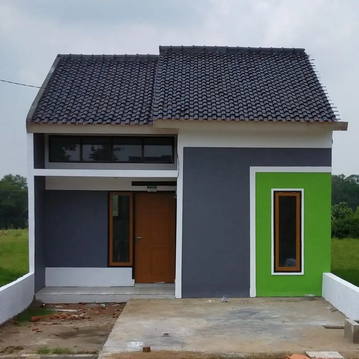 foto tampak rumah tipe 36/81 perumahan CENDANA RESIDENCE 3