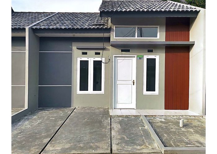 foto tampak rumah tipe Sakura perumahan KIARA GARDEN 2 (TAHAP 4)