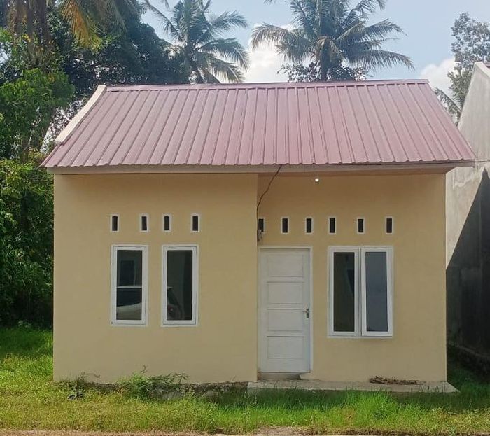 foto tampak rumah tipe 36/84 perumahan Buana Residence 5