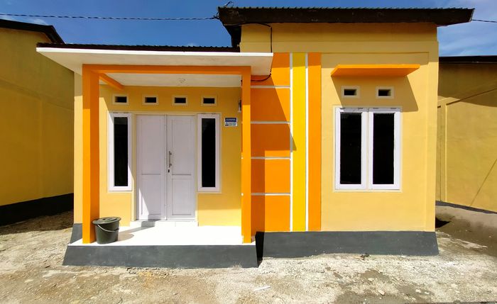 foto tampak rumah tipe 36/116 perumahan GRAHA PERMATA MANUNGGAL