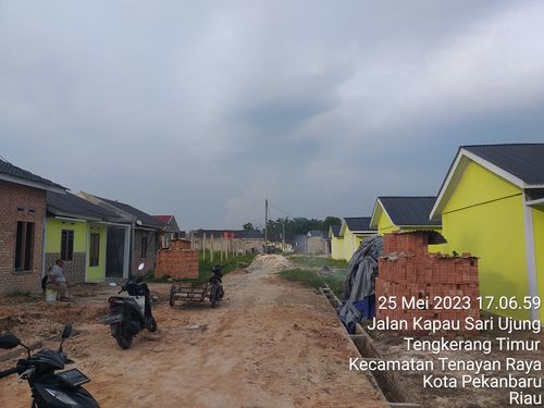 foto gerbang perumahan Rizki lestari