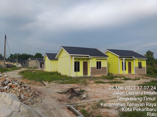 foto posisi tengah perumahan Rizki lestari