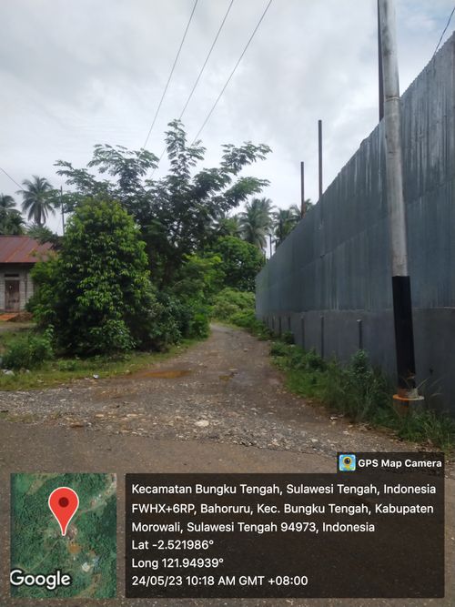 foto gerbang perumahan UKHUWAH LAND BAHORURU