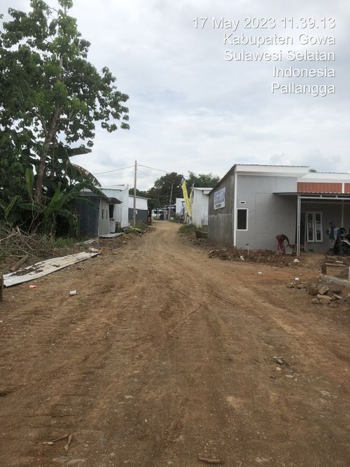 foto posisi tengah perumahan JINGGALAND PARANGBANOA III