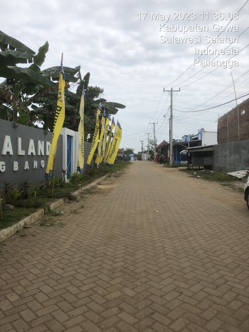 foto gerbang perumahan JINGGALAND PARANGBANOA III