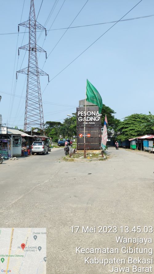 foto gerbang perumahan Pesona Gading Cibitung 1
