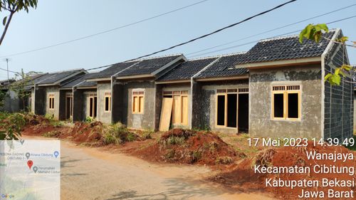foto posisi tengah perumahan Pesona Gading Cibitung 1