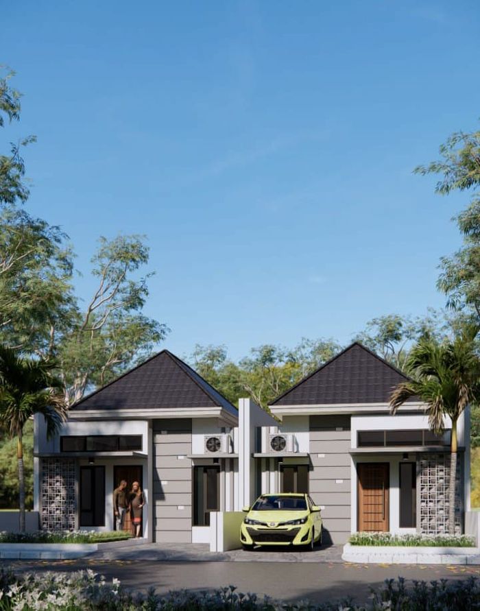 foto tampak rumah tipe 40/72 perumahan ALAM LAYUNG INDAH TAHAP II