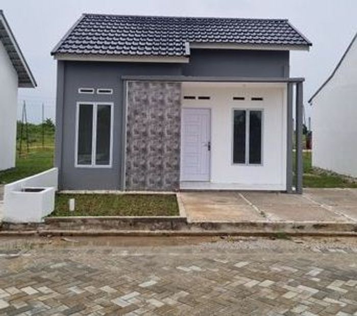 foto tampak rumah tipe RHS 36 perumahan PONDOK INDAH RESIDENCE