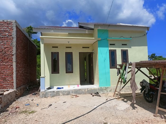 foto tampak rumah tipe 36 perumahan NEO CAPITANO 2 VILLAGE