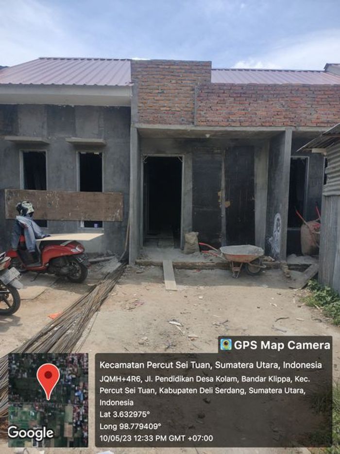 foto tampak rumah tipe subsidi perumahan VILLA PENDIDIKAN INDAH