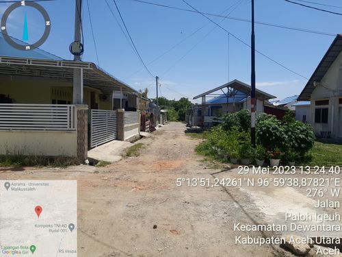 foto posisi tengah perumahan BUMI DARUL AMAN 2