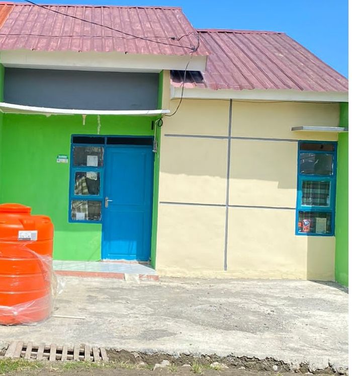 foto tampak rumah tipe 36/72 perumahan PERUMAHAN MUTIARA KHAYRA