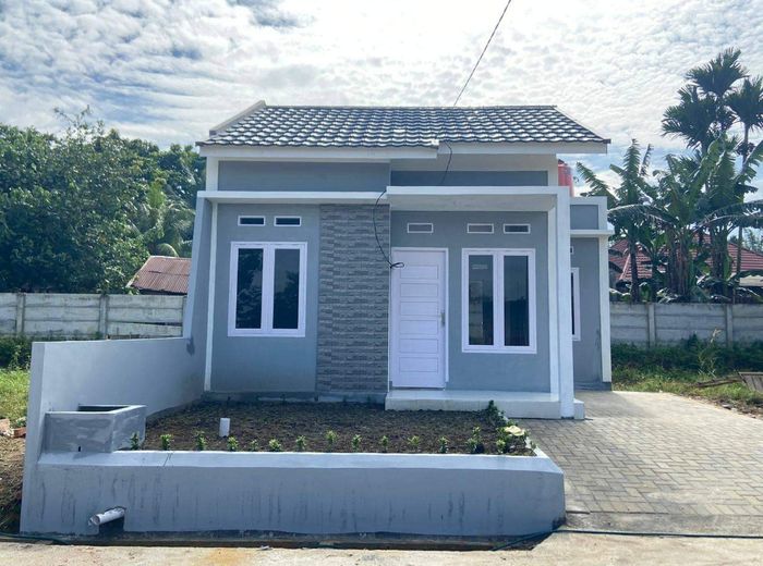 foto tampak rumah tipe RSH perumahan Perumahan Sudimoro Cipta Residence