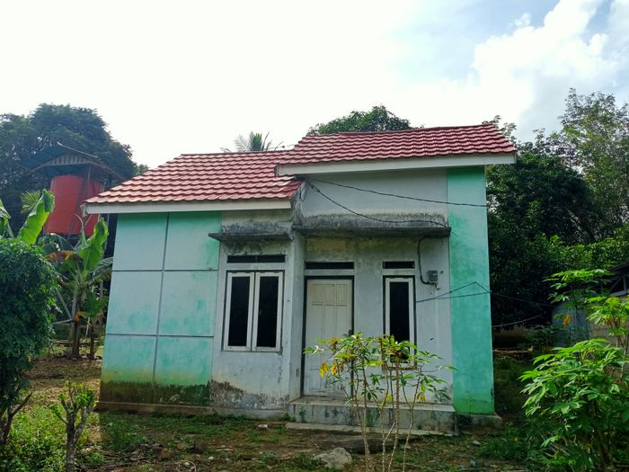 foto tampak rumah tipe 36 perumahan ALAM BINUANG ASRI