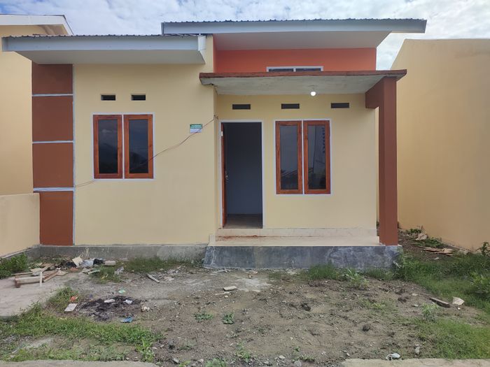 foto tampak rumah tipe 36/104 perumahan NABILA RESIDENCE 2 TAHAP 2
