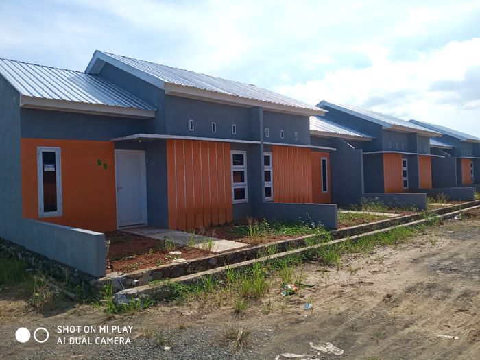 foto tampak rumah tipe 36 perumahan PERUMAHAN INTAN JAYA RESIDENCE