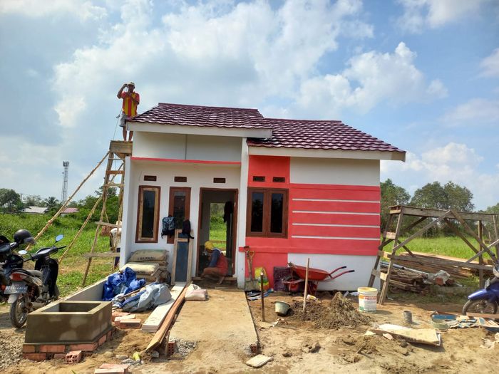 foto tampak rumah tipe 36 Subsidi perumahan Arsenio Residence 6