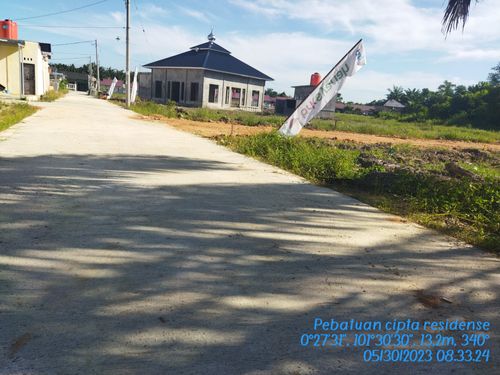 foto gerbang perumahan Perumahan Pebatuan Cipta Residence