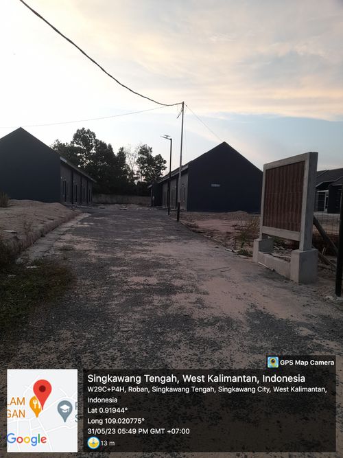 foto gerbang perumahan GOLDEN ROBAN HILL
