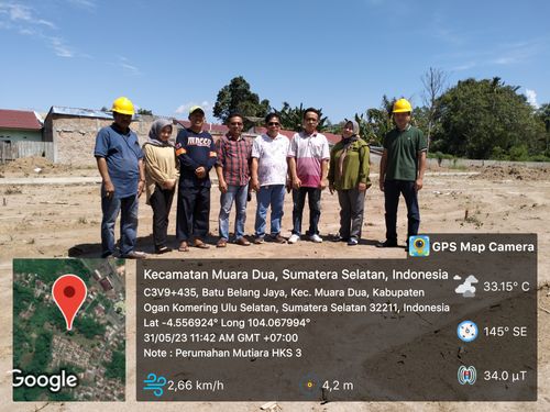foto posisi tengah perumahan PERUMAHAN HKS 3 ISLAMIC RESIDENCE