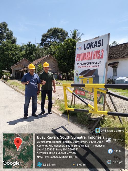 foto gerbang perumahan PERUMAHAN HKS 3 ISLAMIC RESIDENCE