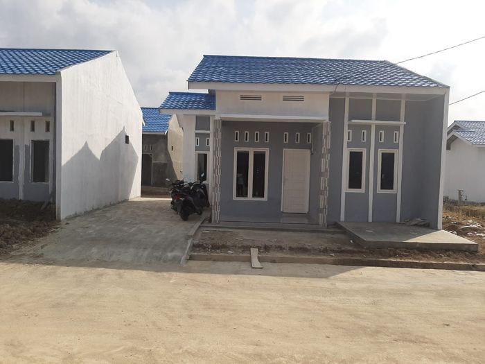foto tampak rumah tipe 36 perumahan BUMI DARUL AMAN 2