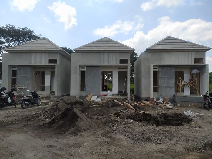 foto tampak rumah tipe 28/72 perumahan PERUMAHAN BALE KURIPAN