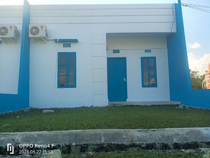 foto tampak rumah tipe 36/72 perumahan REZKY GRIYA ABADI