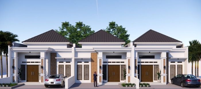foto tampak rumah tipe komersil perumahan GRIYA PERMATA MULIA 2