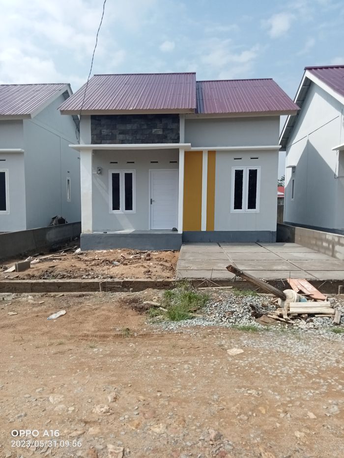 foto tampak rumah tipe 36 perumahan CITRA KAPUR
