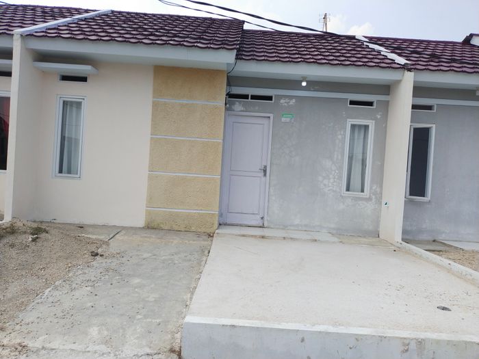 foto tampak rumah tipe SUBSIDI perumahan Bumi Kendayakan Permai - Tahap 3